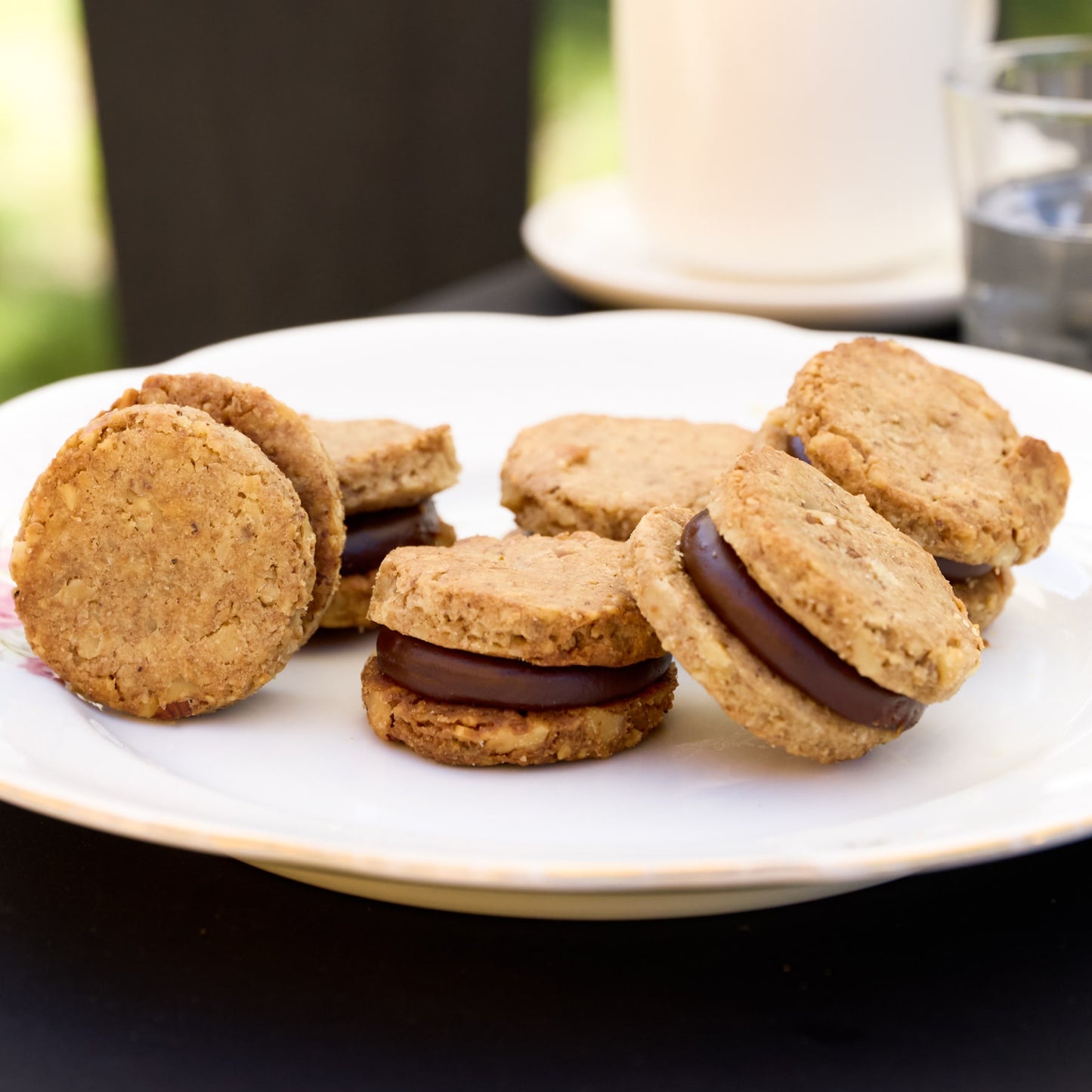 Alfajor de nuez x6