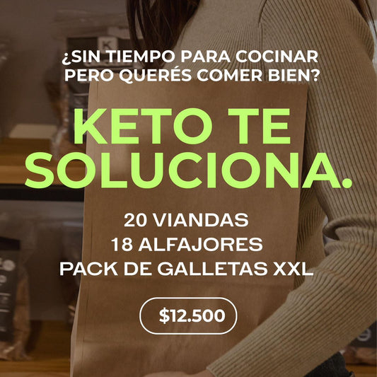 Pack 20 viandas con postres